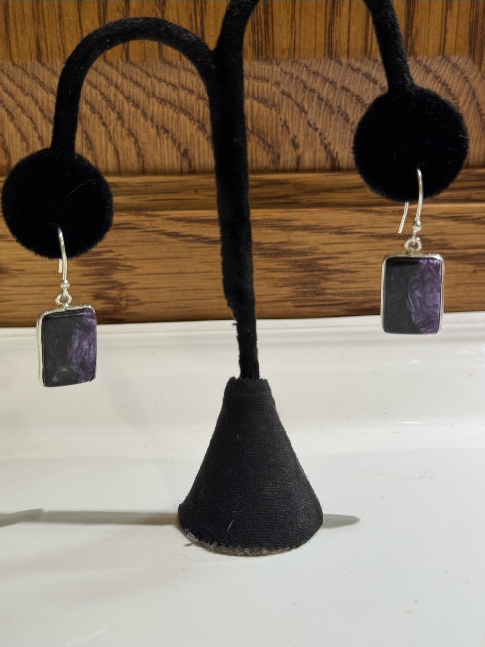 925 Sterling Silver Chariot Gemstone Dangle Earring